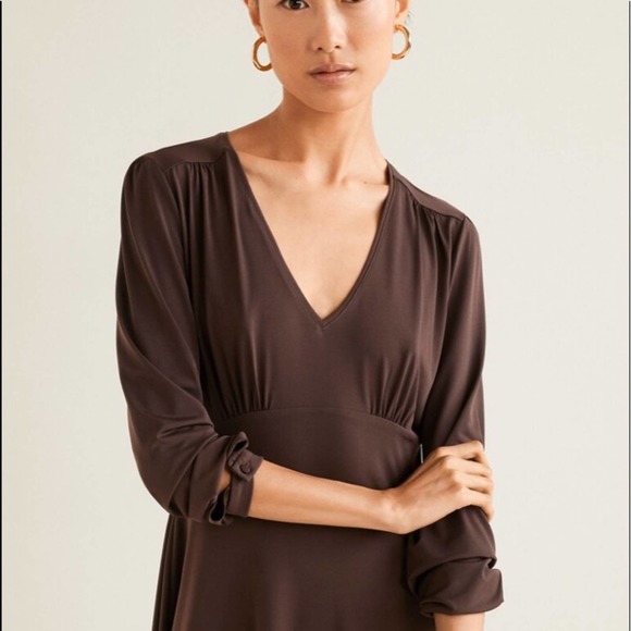 NWT MANGO FLARED SKIRT DRESS Various sizes. Small/4. Medium/6 - Picture 2 of 11